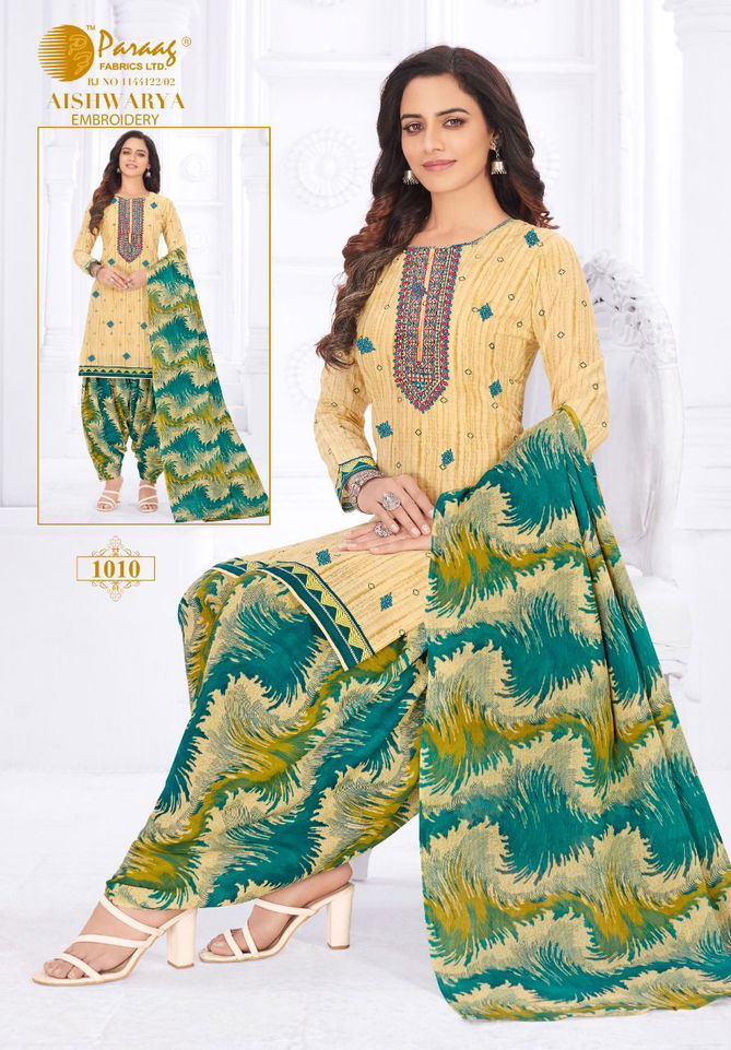 Paraag Aishwarya 1 Cotton Printed Regular Wear Ready Made Regular Wear Dress Collection